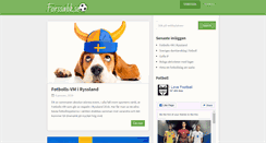 Desktop Screenshot of forssabk.se